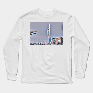 Spinnaker Tower  - Portsmouth, Hampshire Long Sleeve T-Shirt